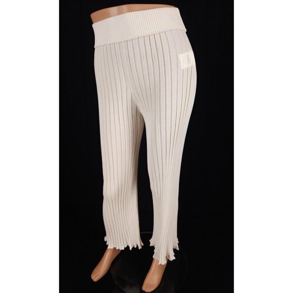 Rus Ombre Lounge Pants Size S Womens Off-White Knit $270 - Picture 7 of 16